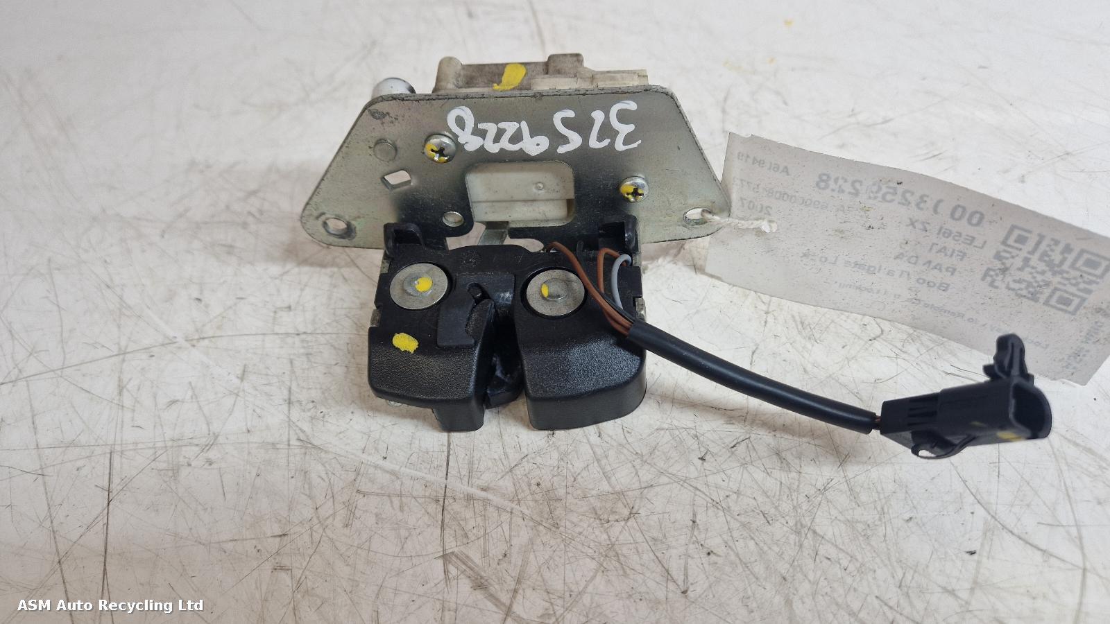 View Auto part Bootlid/Tailgate Lock Fiat Panda 2007