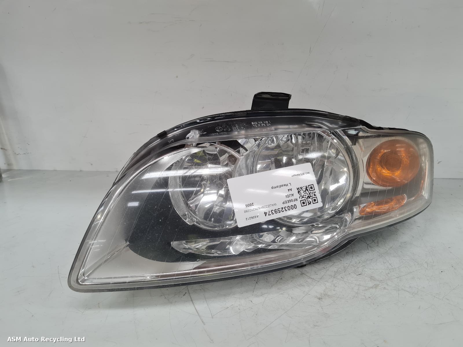 View Auto part L Headlamp Audi A4 2006
