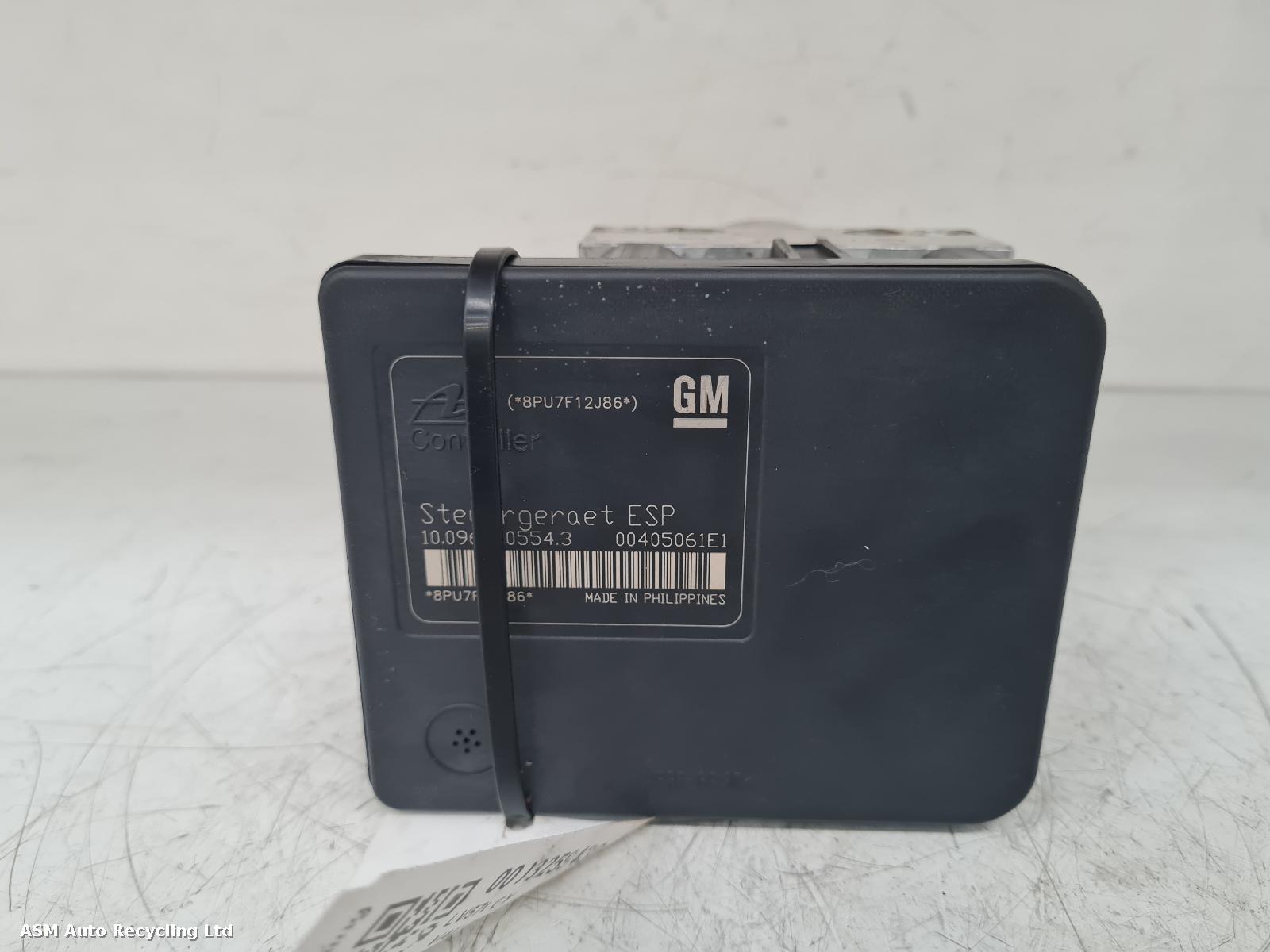 View Auto part ABS Pump/Modulator Vauxhall Astra 2007