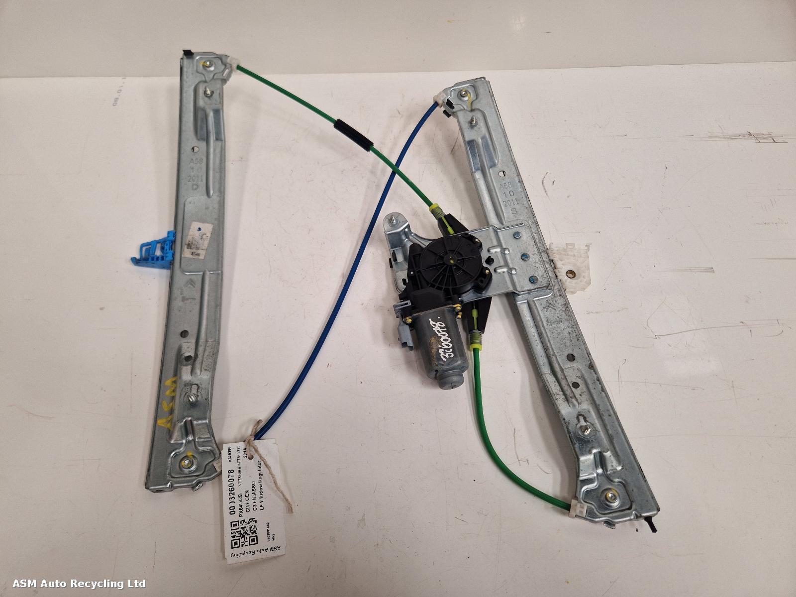 View Auto part LF Window Regulator Citroen C3 Picasso 2014