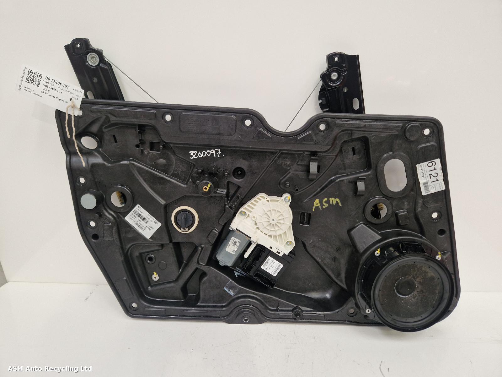 View Auto part LF Window Regulator Volkswagen Golf 2009