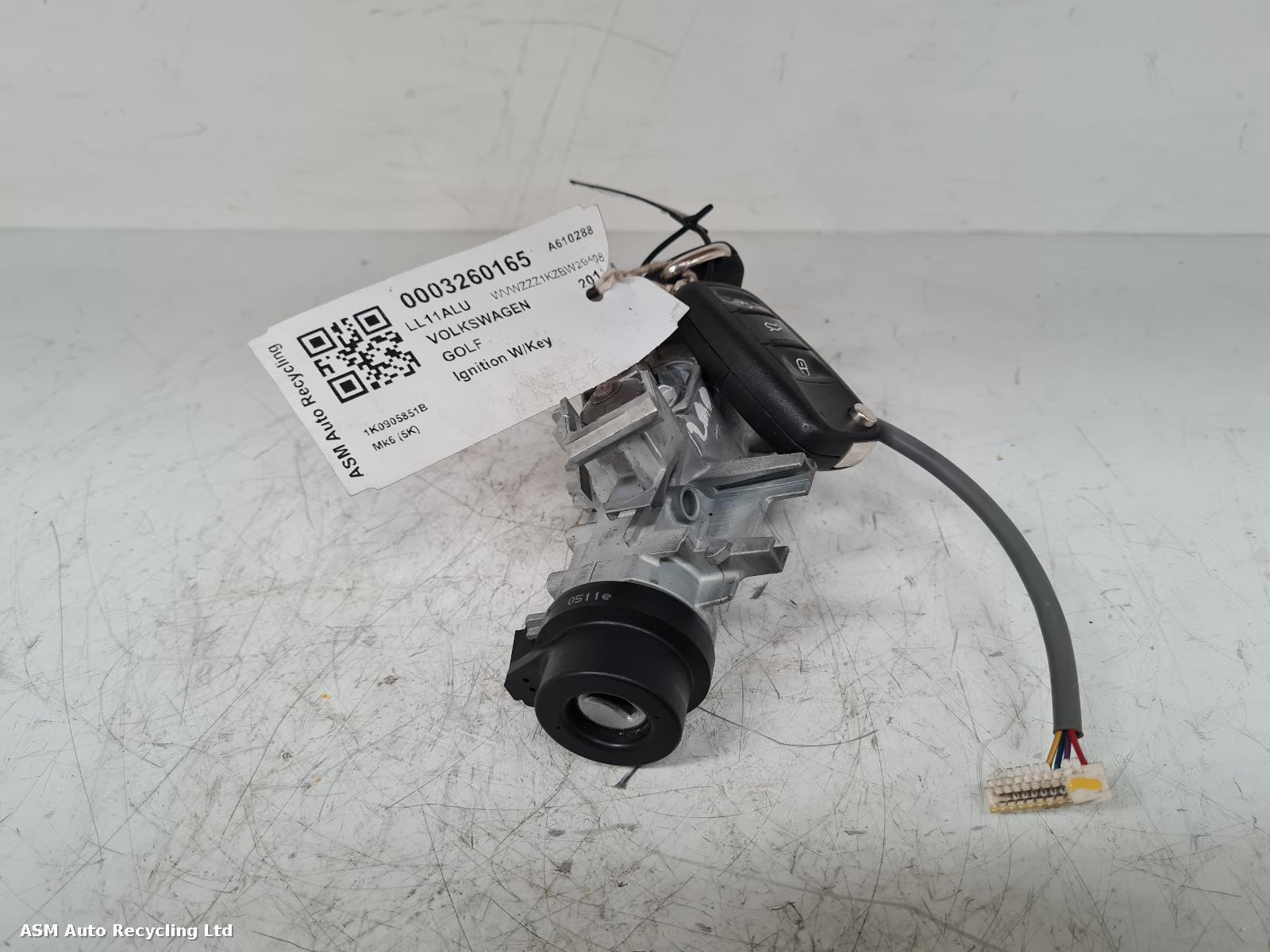 View Auto part Ignition W/Key Volkswagen Golf 2011