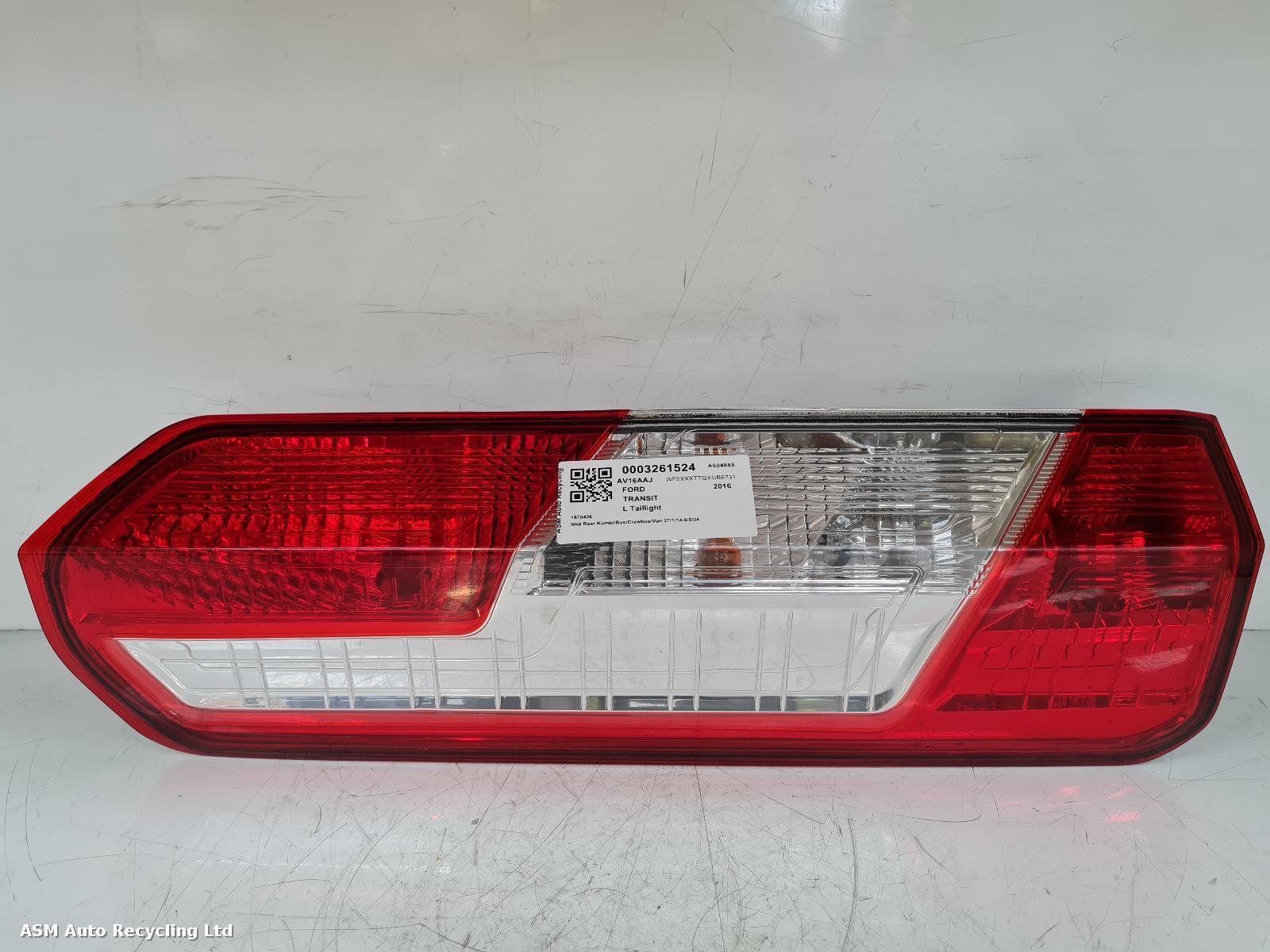View Auto part L Taillight Ford Transit 2016