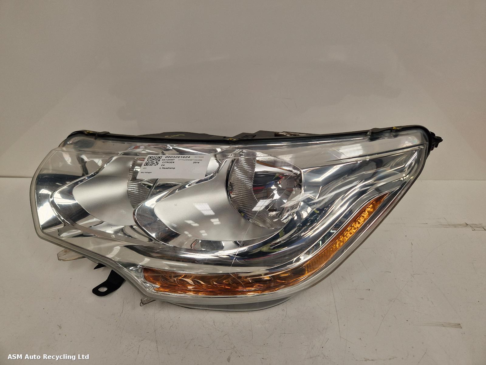 View Auto part L Headlamp Citroen C4 2014