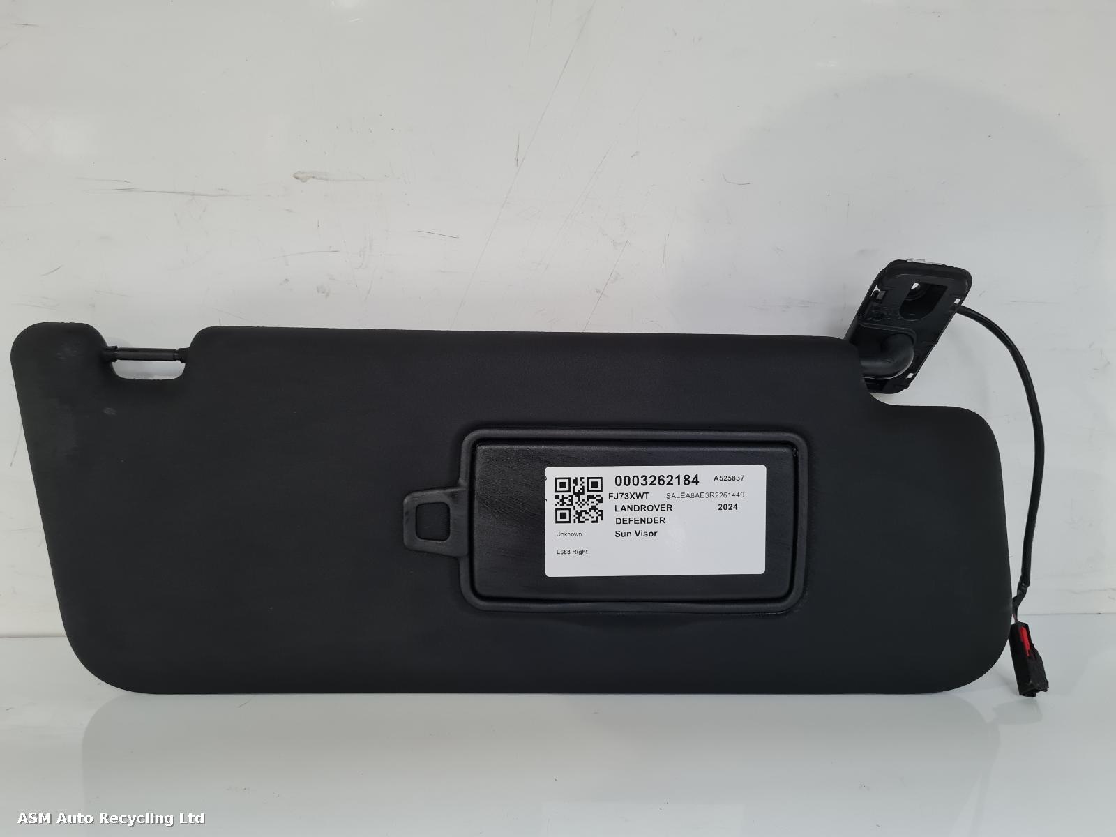 View Auto part Sun visor Land Rover Defender 2024