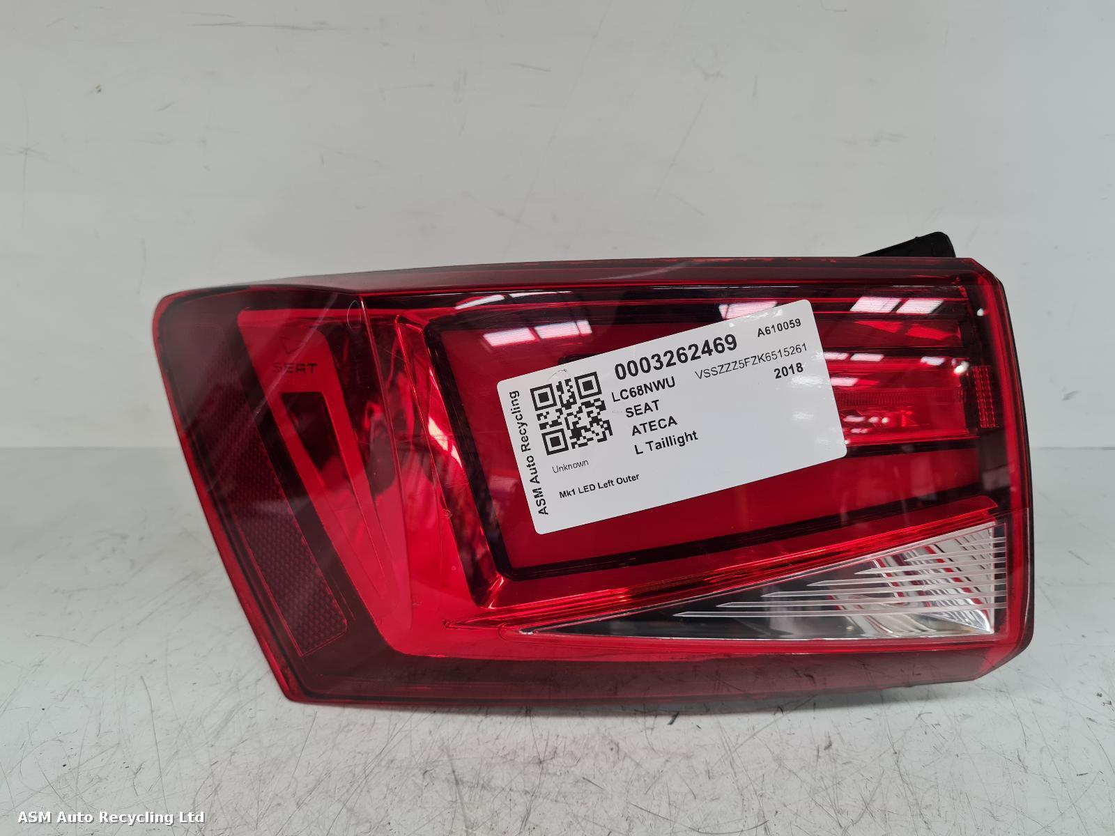 View Auto part L Taillight Seat Ateca 2018