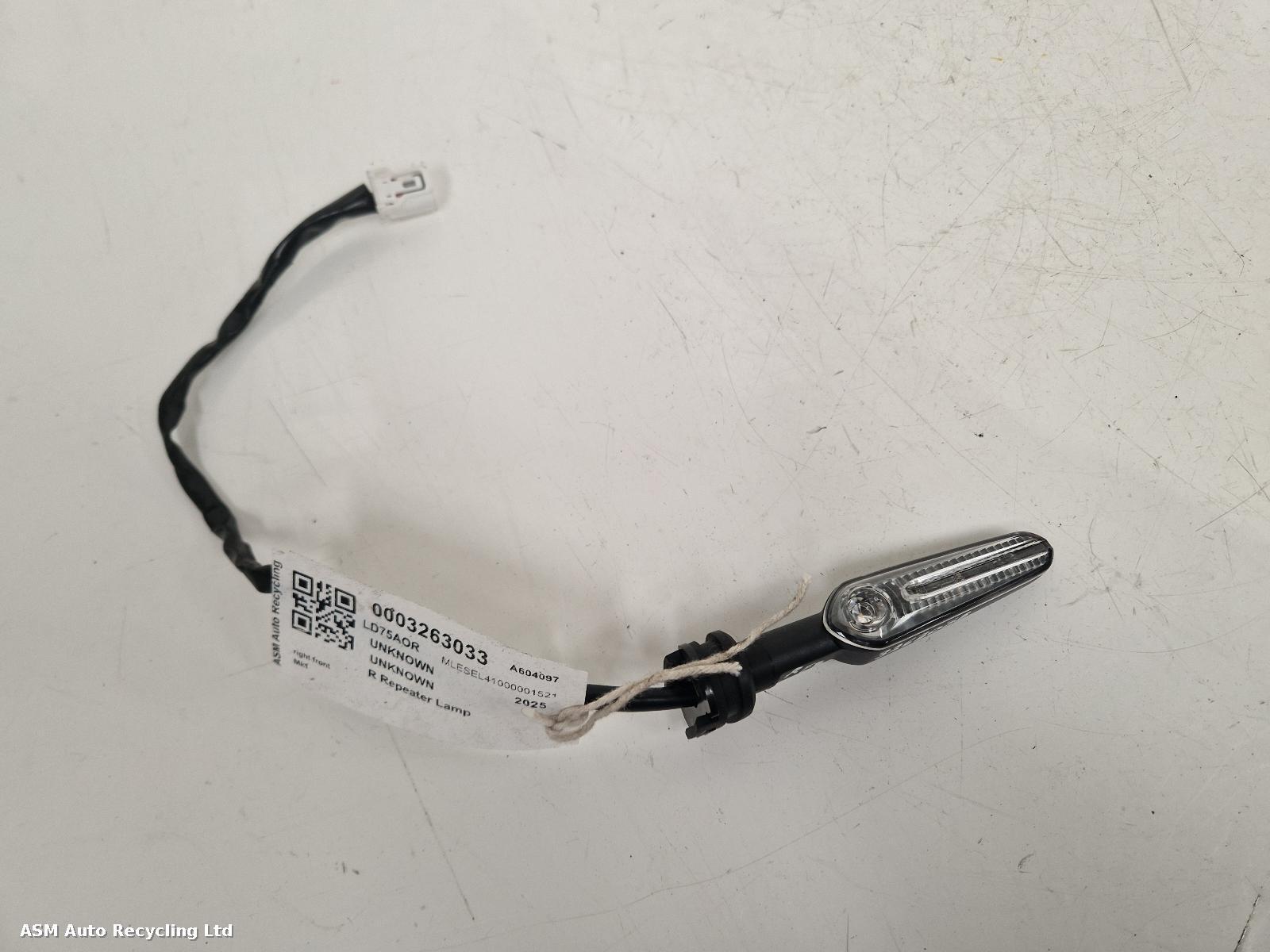 View Auto part R Repeater Lamp Yamaha Tricity 125 2025