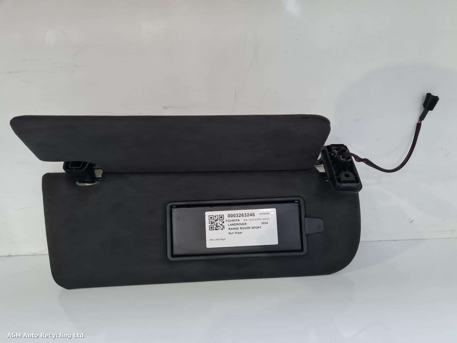 View Auto part Sun visor Land Rover Range Rover Sport 2024