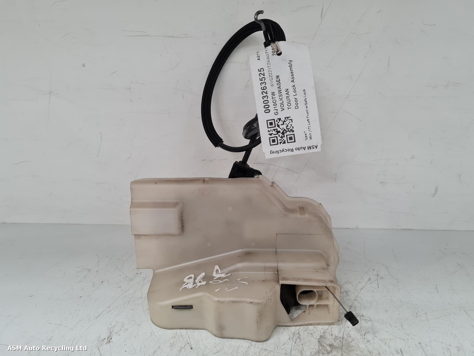 View Auto part Door Lock Assembly Volkswagen Touran 2010