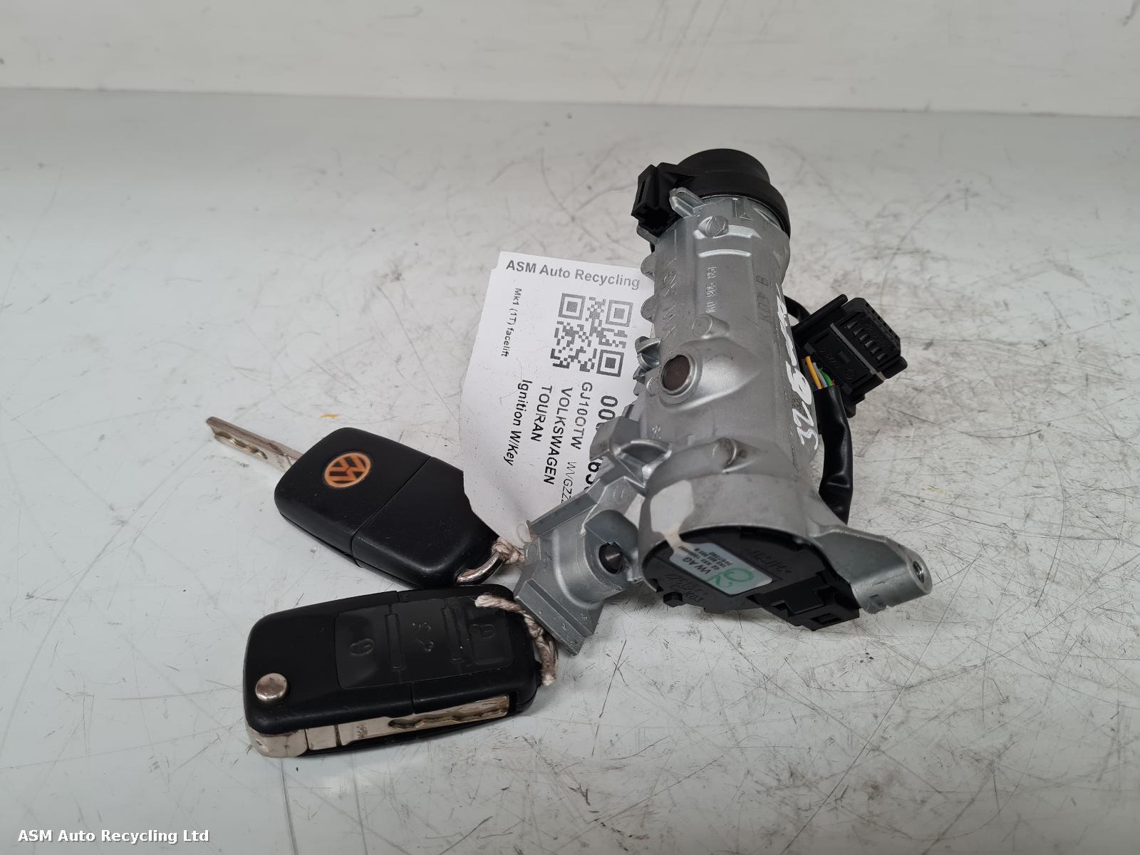 View Auto part Ignition W/Key Volkswagen Touran 2010
