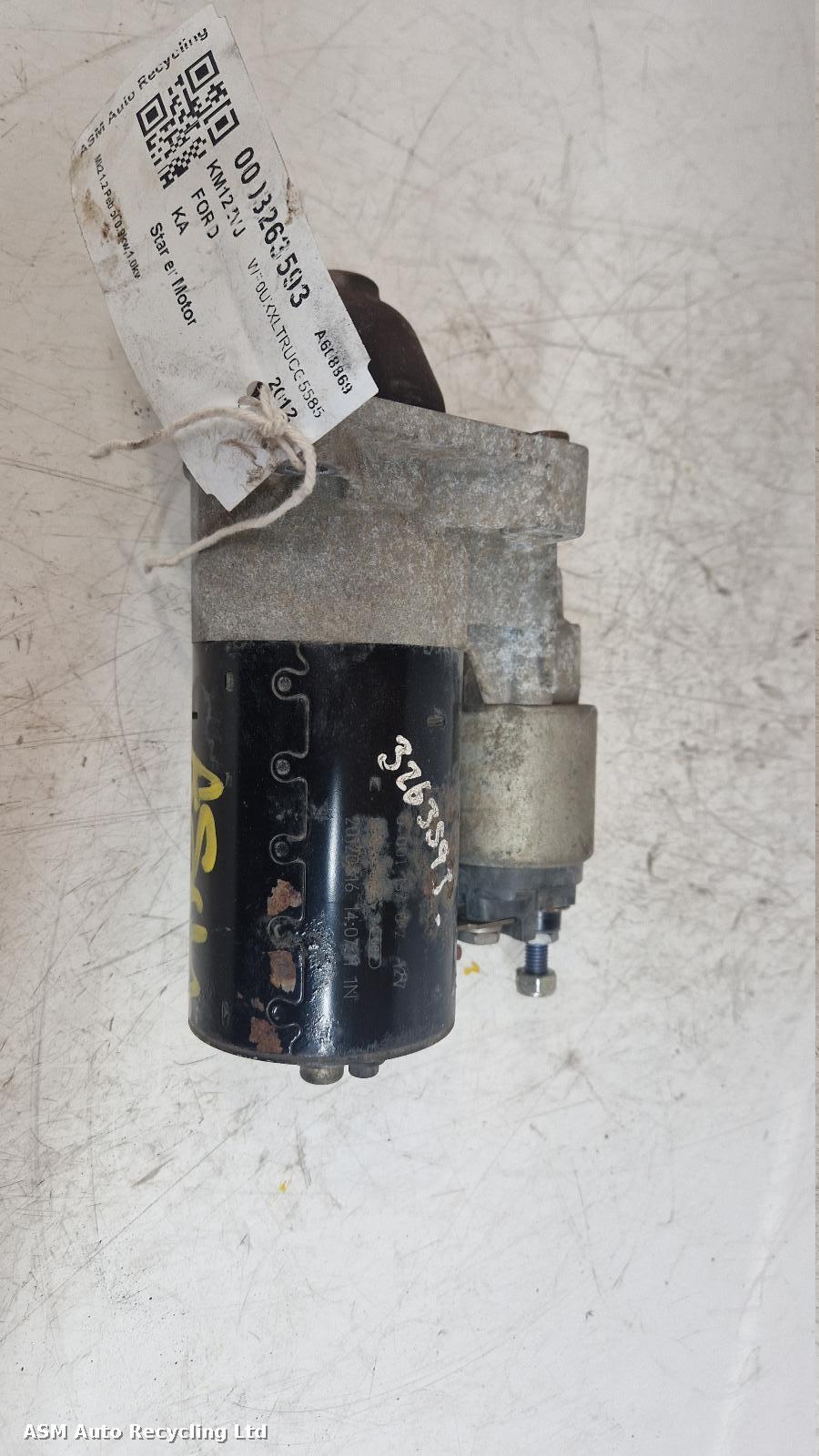 View Auto part Starter Motor Ford Ka 2012