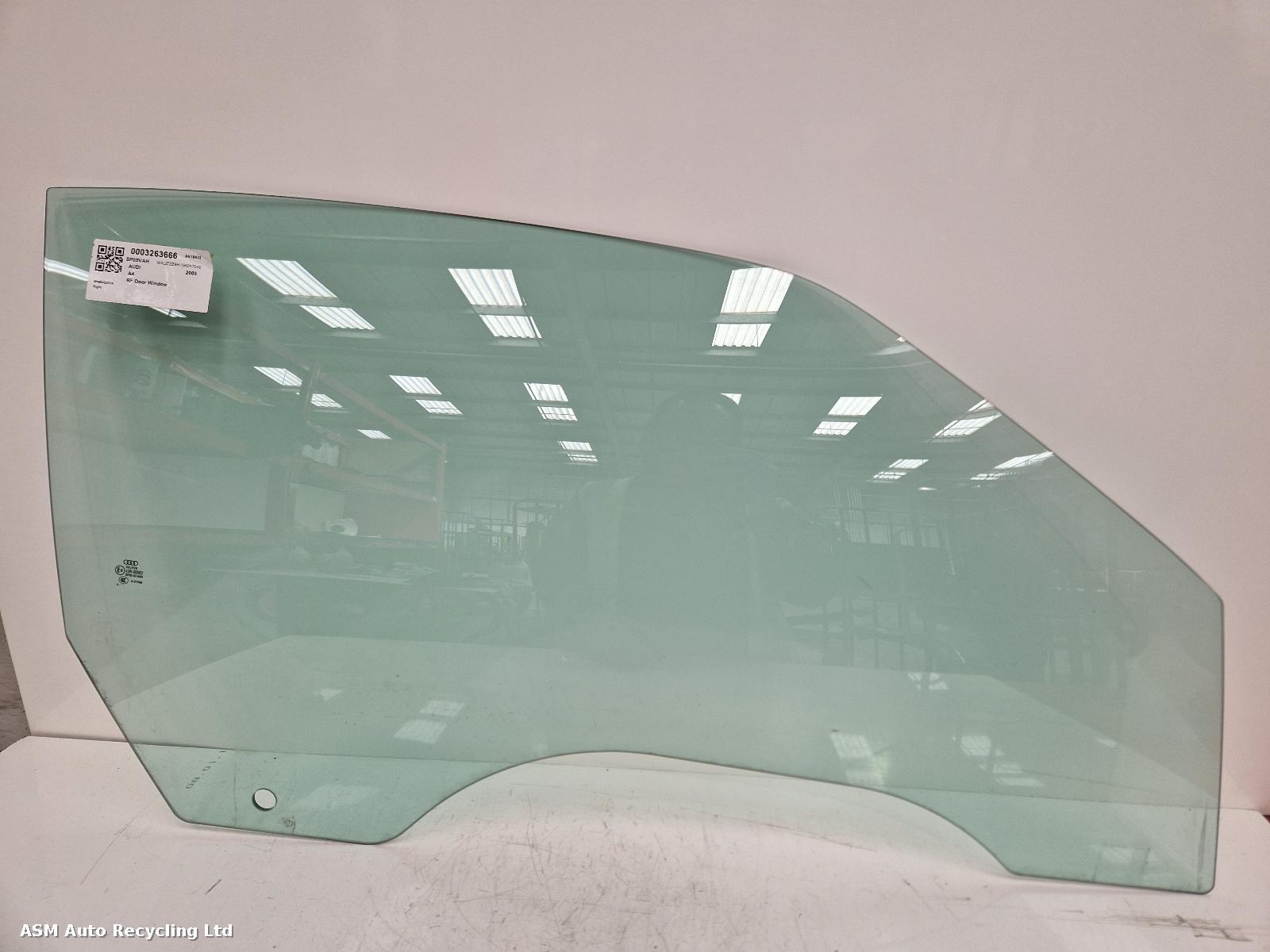 View Auto part RF Door Window Audi A4 2005