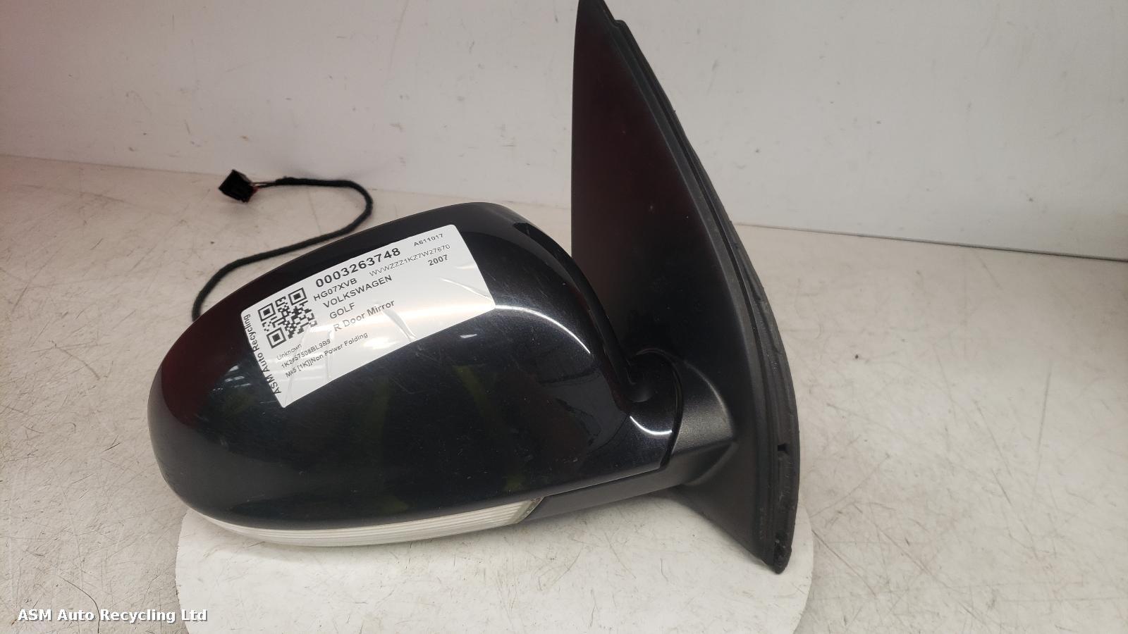 View Auto part R Door Mirror Volkswagen Golf 2007