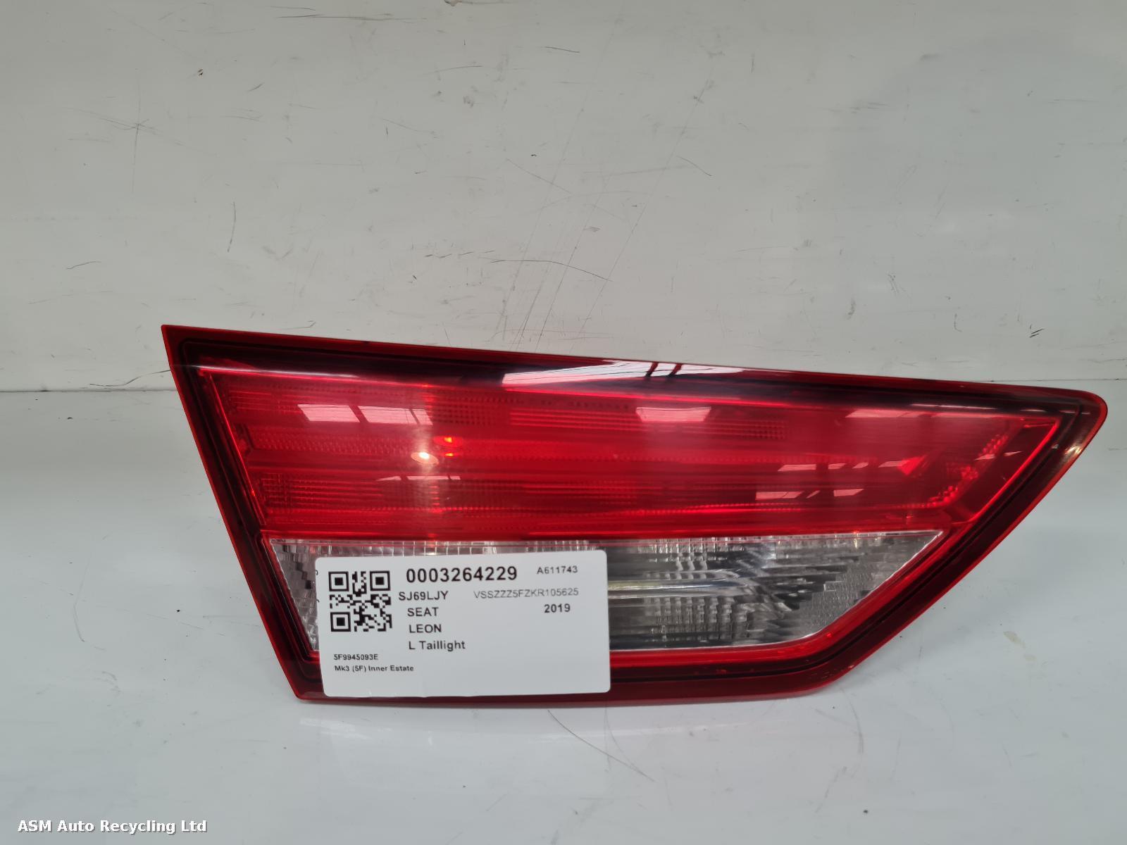 View Auto part L Taillight Seat Leon 2019