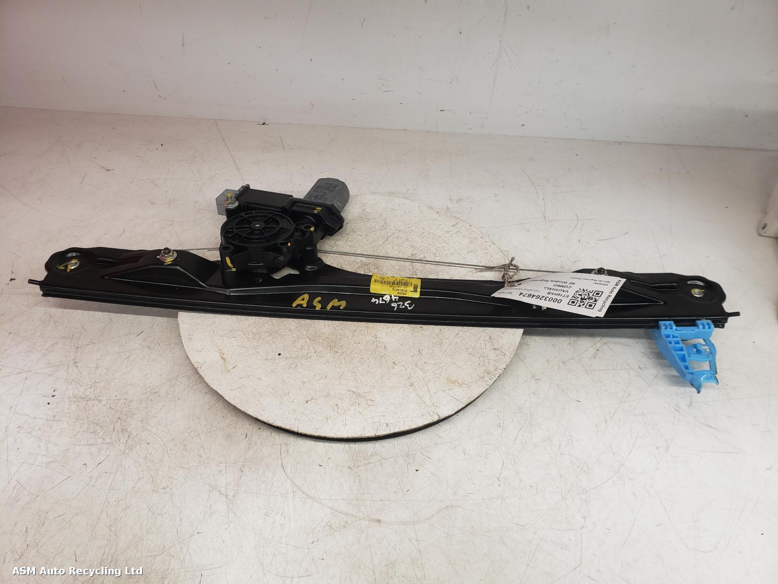 View Auto part RF Window Regulator Vauxhall Combo 2016