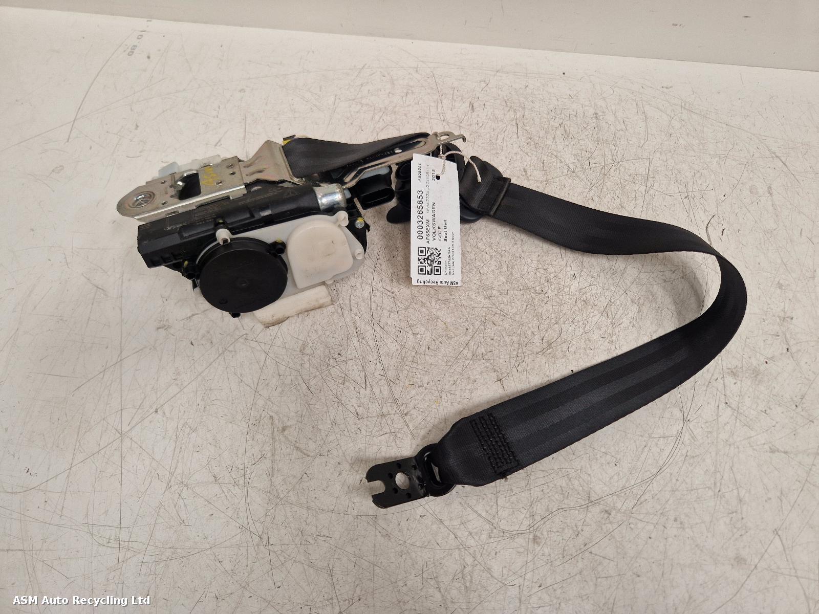 View Auto part Seat Belt Volkswagen Golf 2015