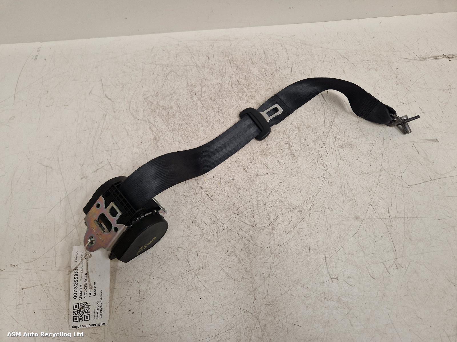 View Auto part Seat Belt Volkswagen Golf 2015