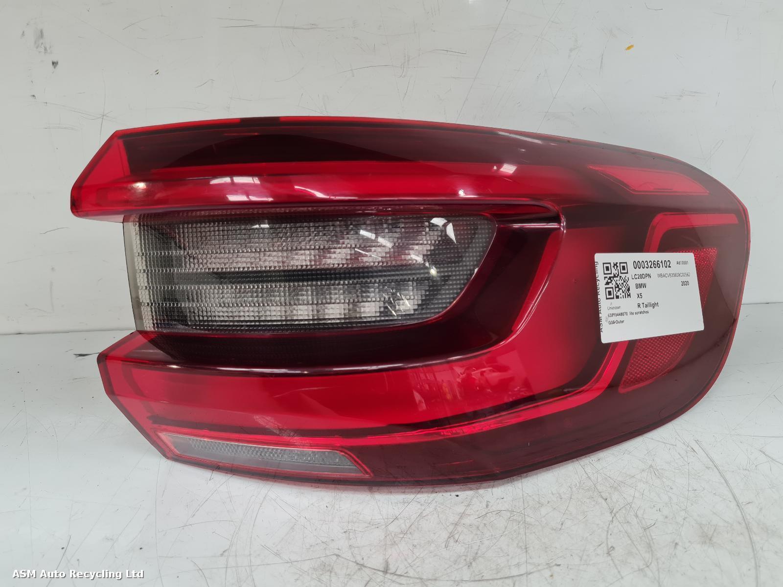 View Auto part R Taillight Bmw X5 2020