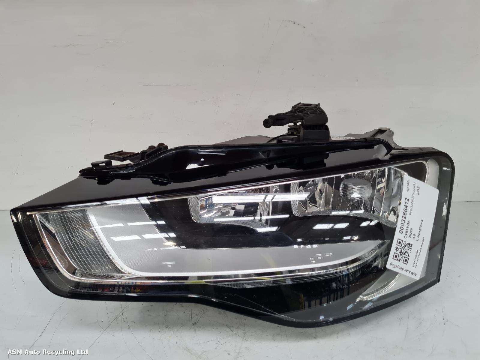 View Auto part L Headlamp Audi A5 2012