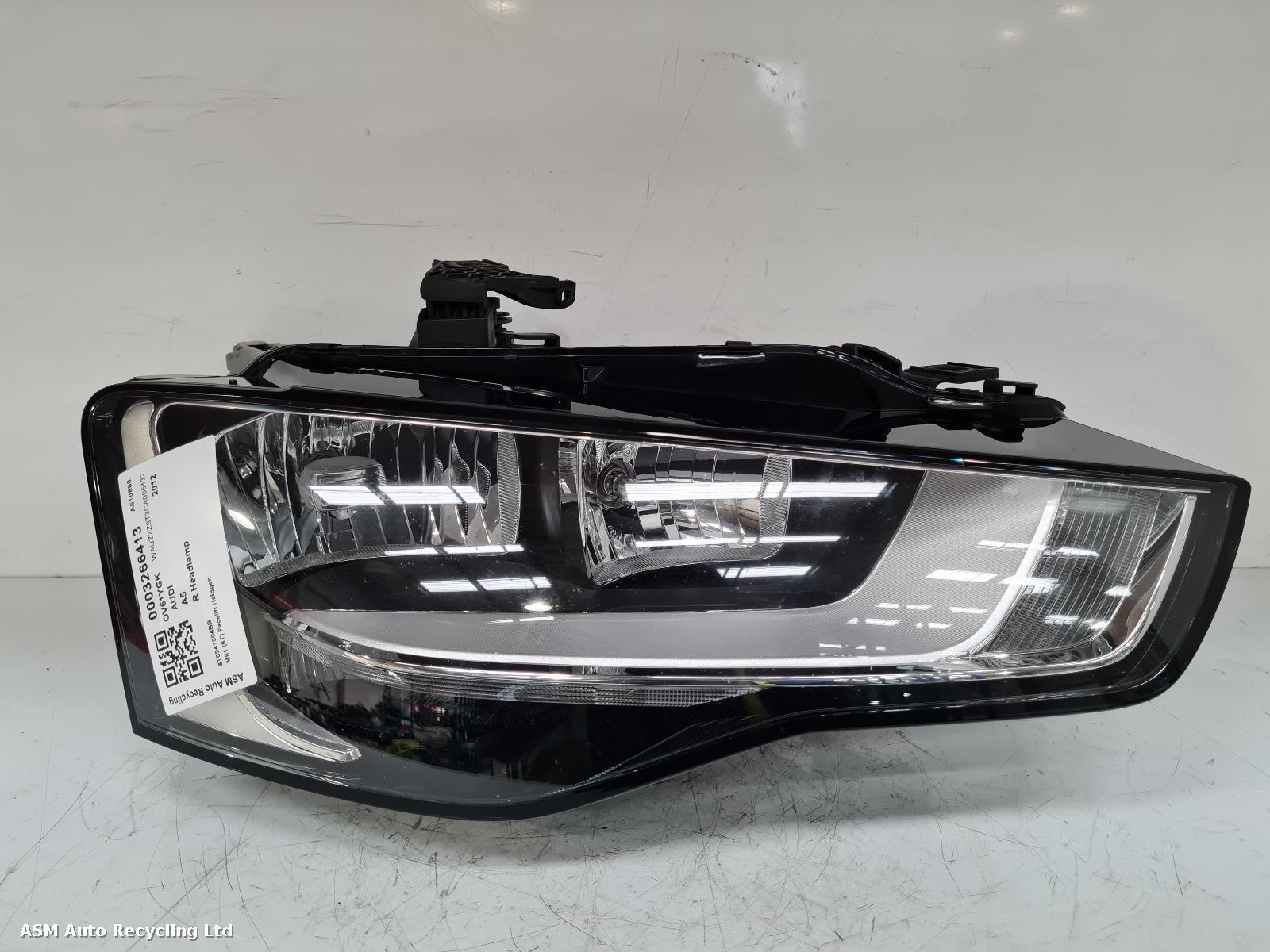 View Auto part R Headlamp Audi A5 2012