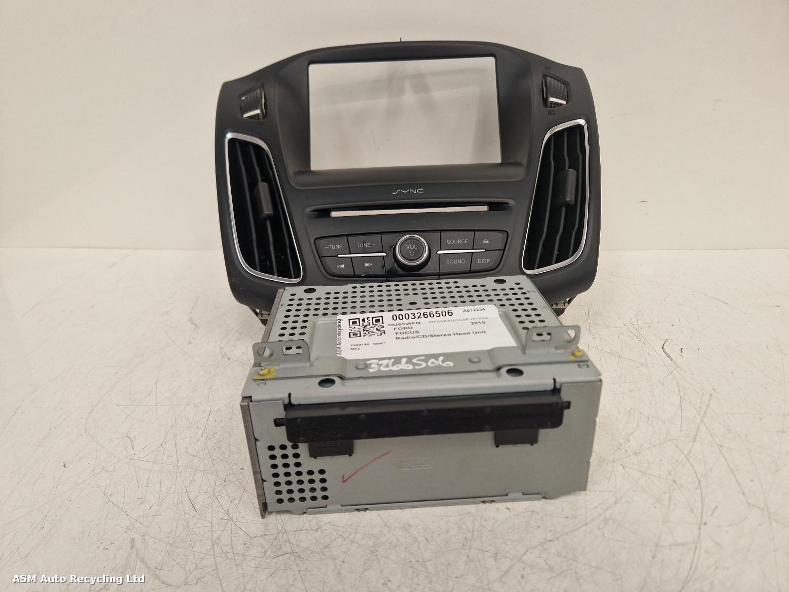 View Auto part A/V Equipment Ford Focus 2015