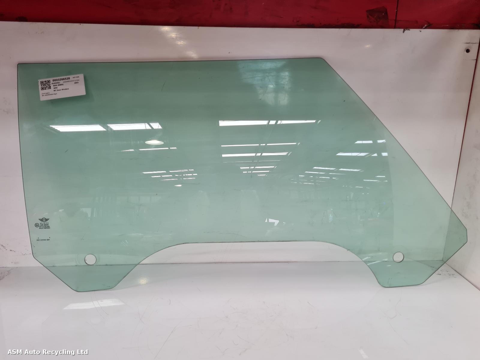 View Auto part RF Door Window Mini (bmw) Mini 2003