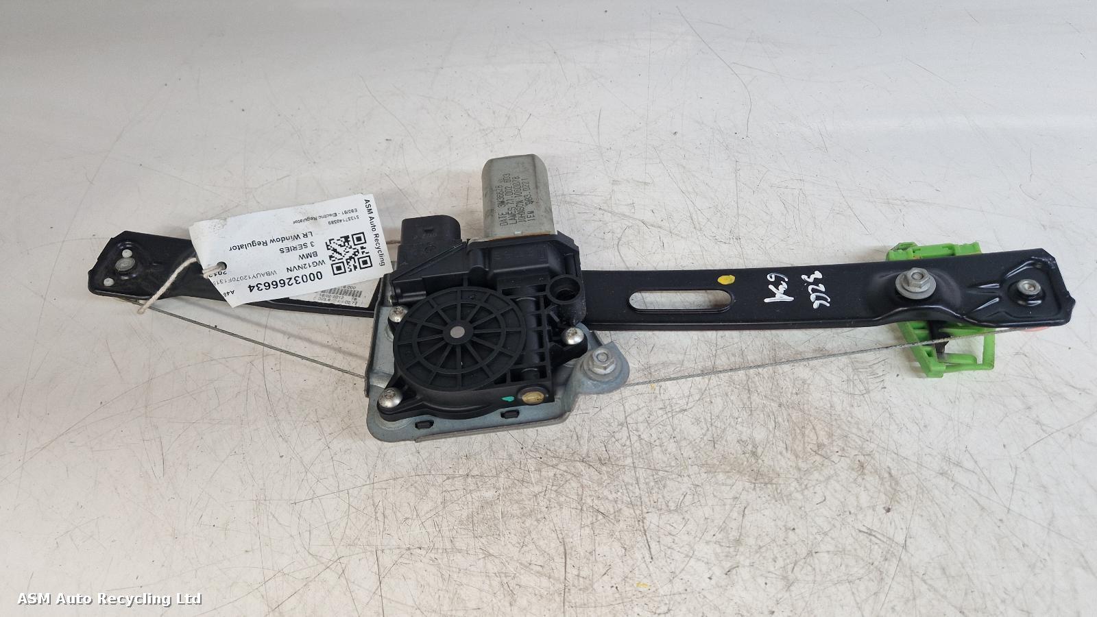 View Auto part LR Window Regulator Bmw 3 Series 2012