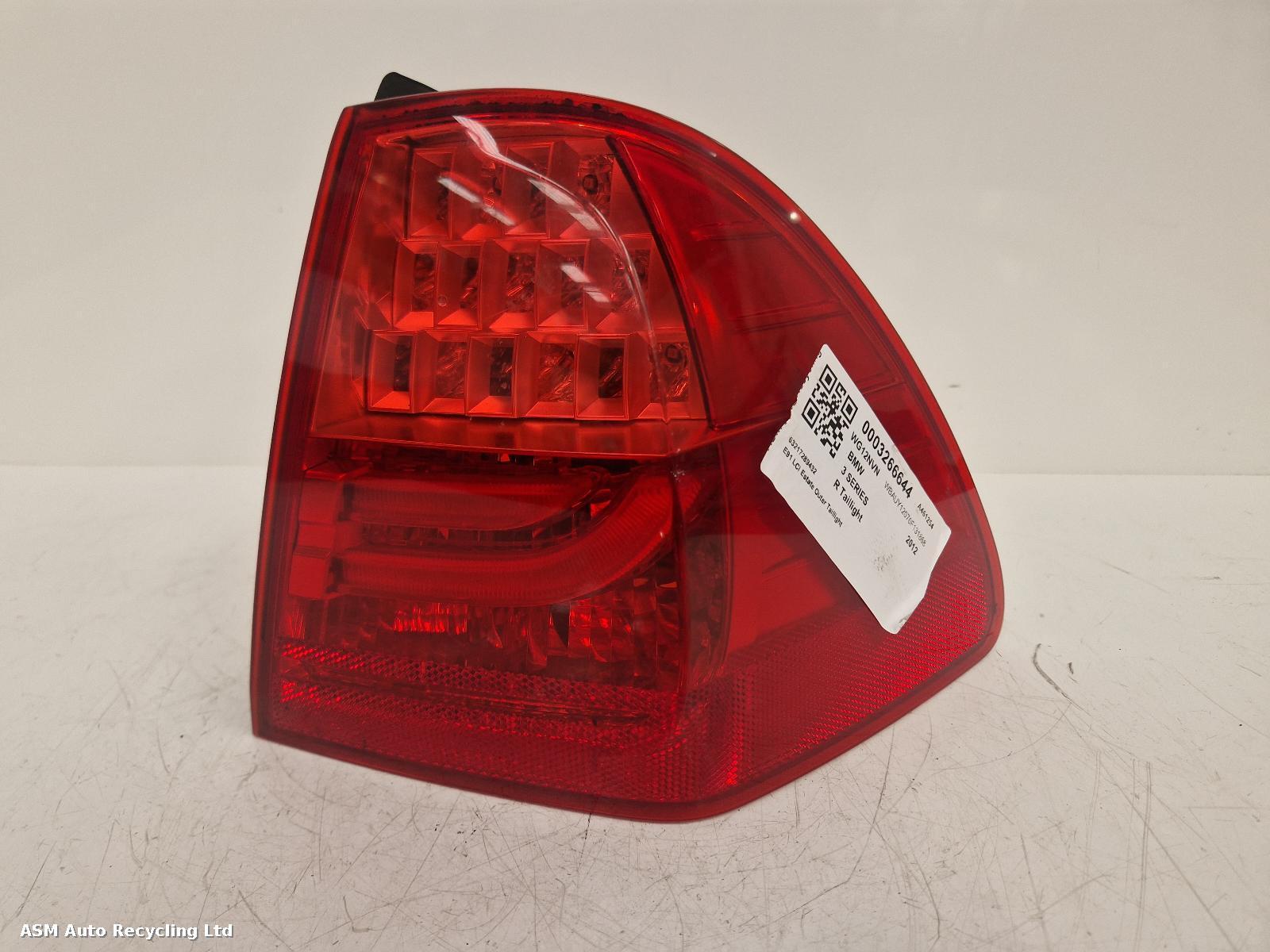 View Auto part R Taillight Bmw 3 Series 2012