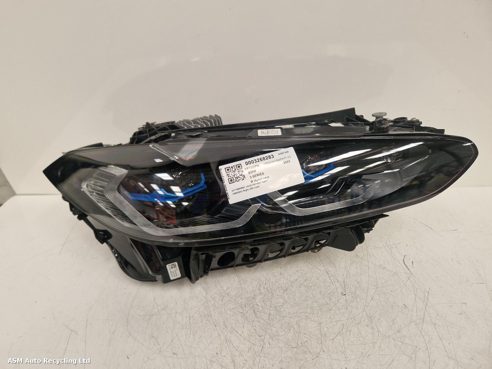 View Auto part R Headlamp Bmw 3 Series 2023