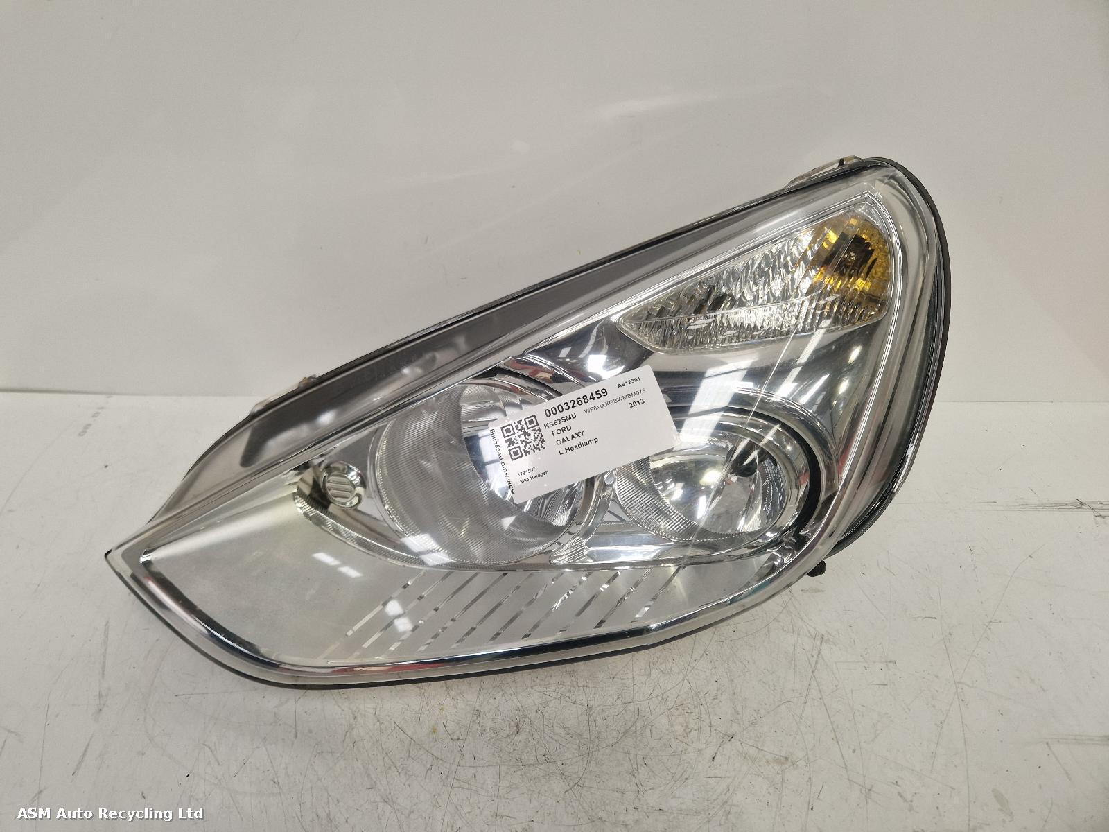 View Auto part L Headlamp Ford Galaxy 2013