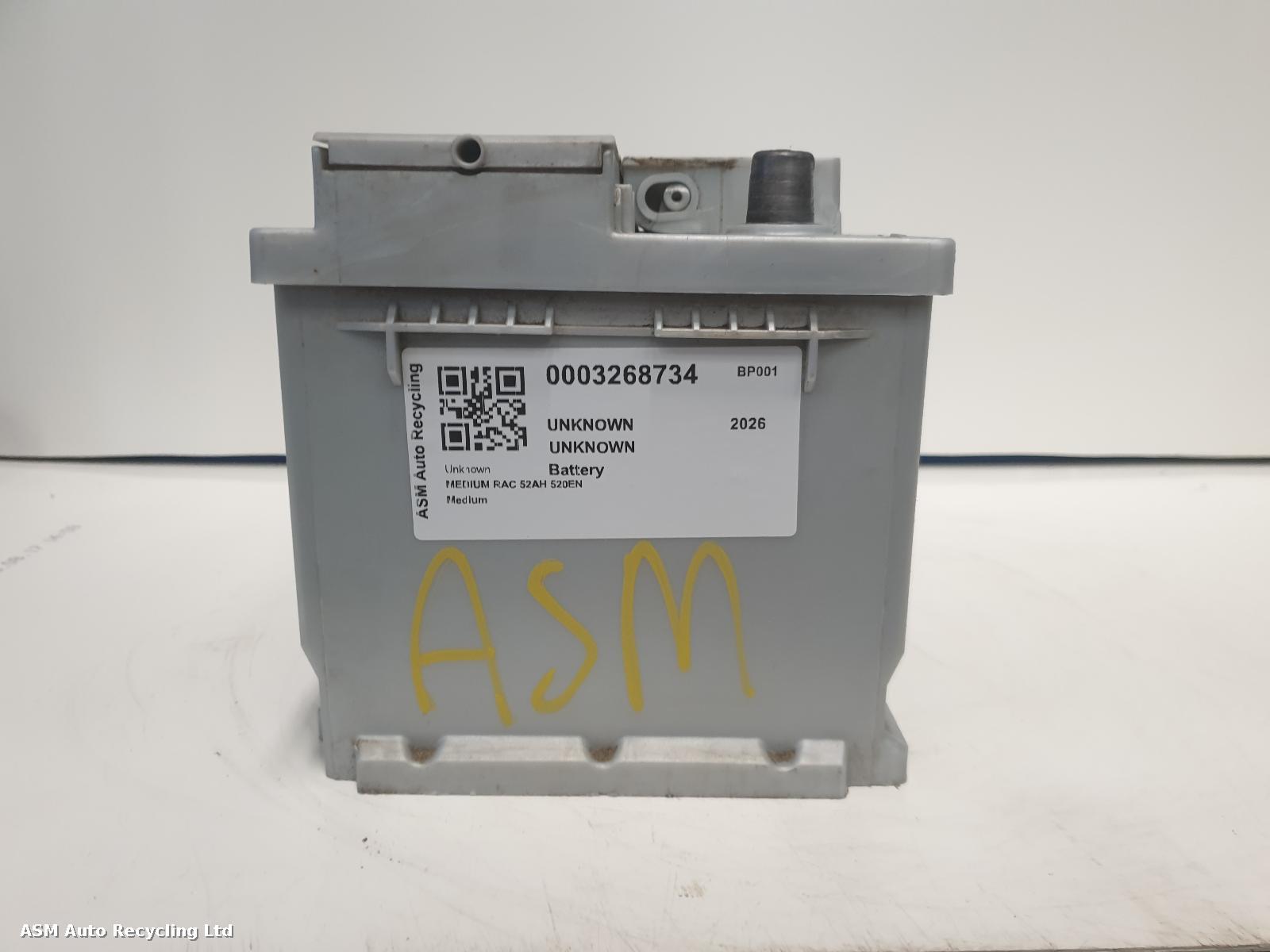 View Auto part Battery Unknown Unknown 2026