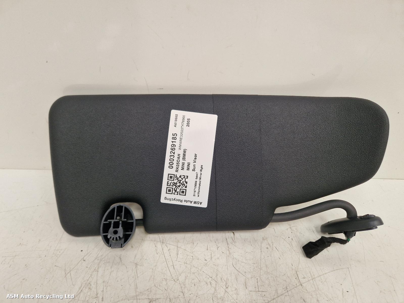 View Auto part Sun visor Mini (bmw) Mini 2005