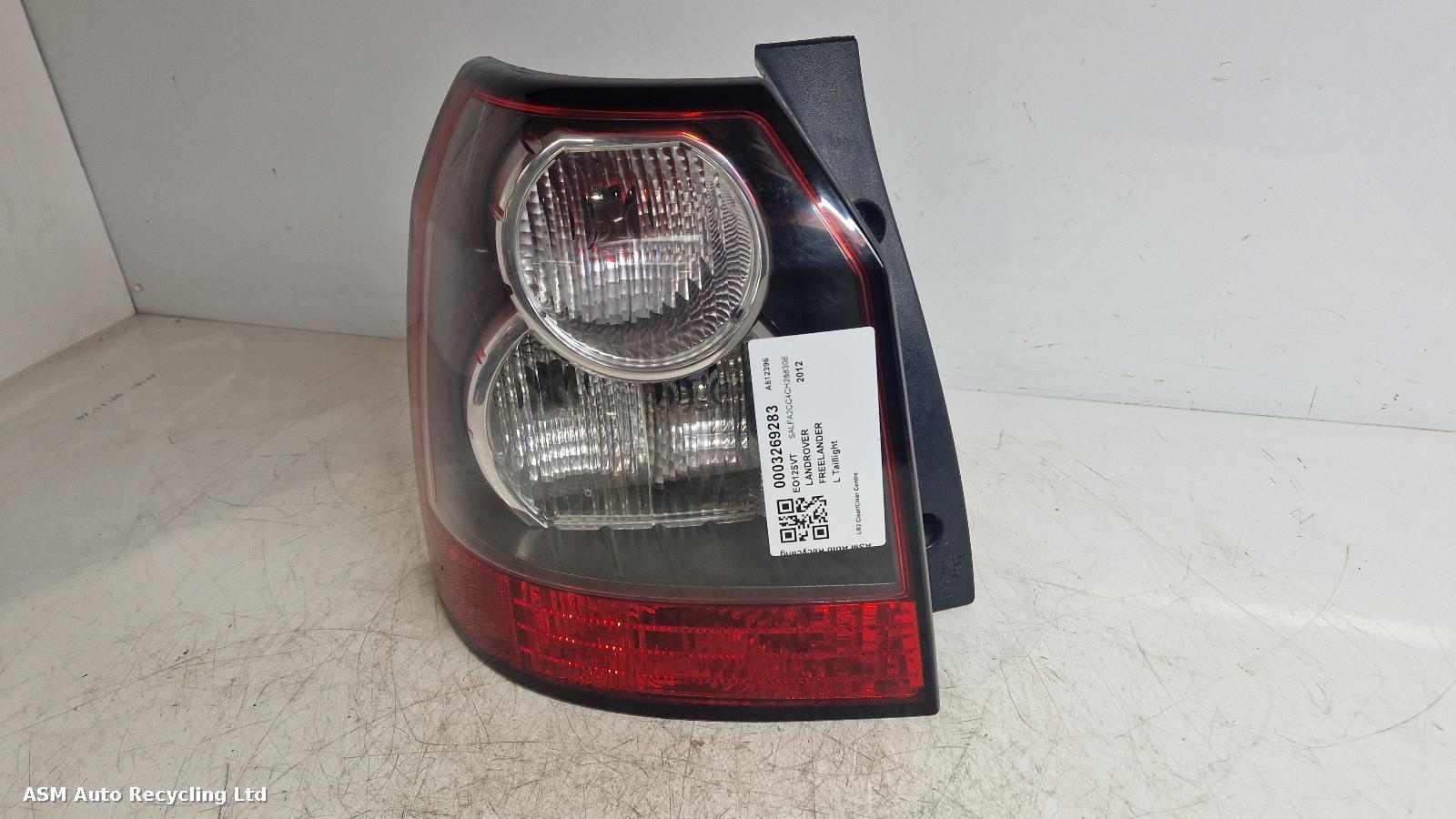 View Auto part L Taillight Land Rover Freelander 2012