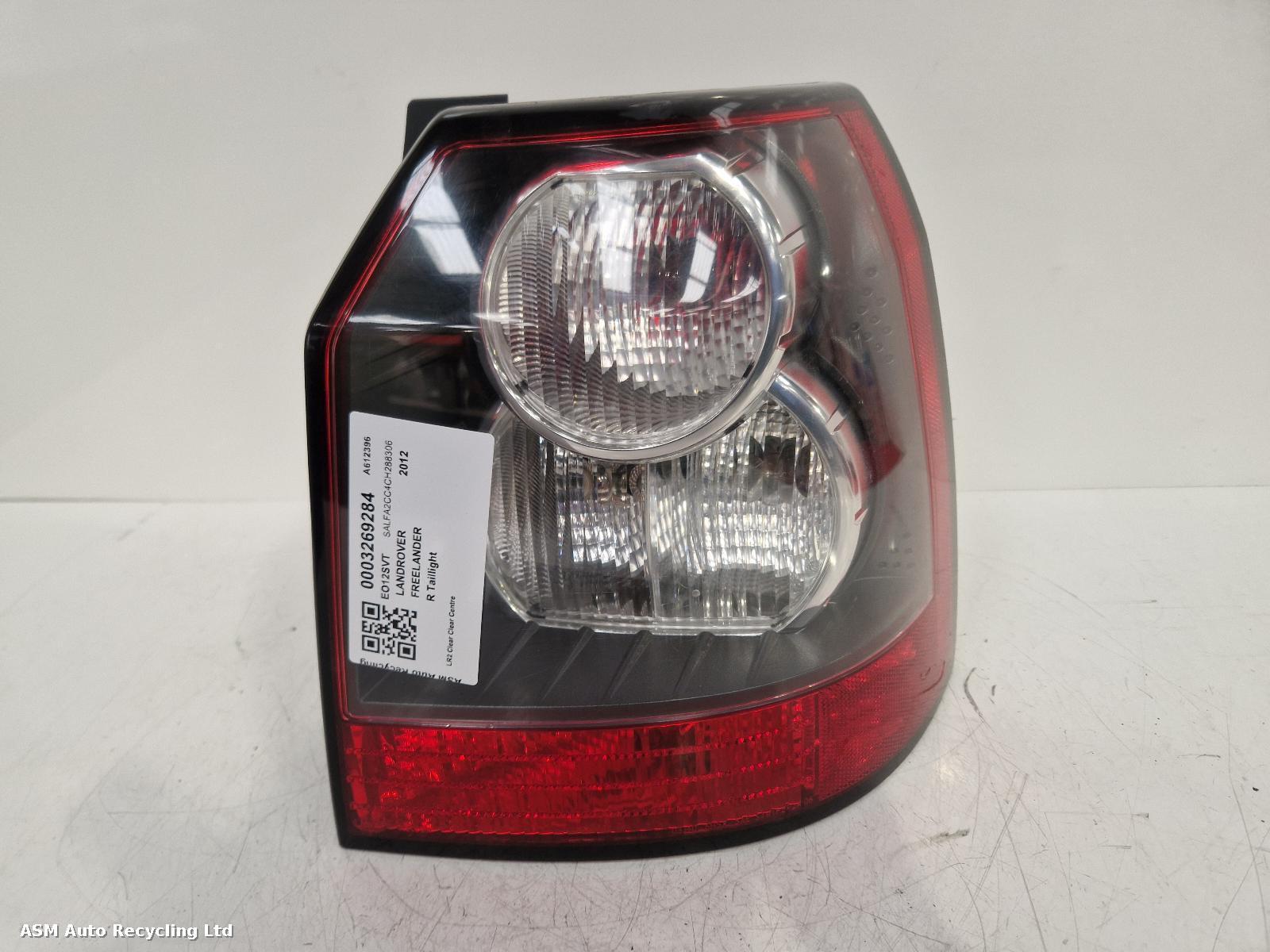 View Auto part R Taillight Land Rover Freelander 2012