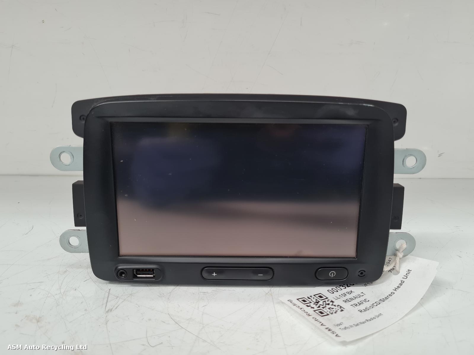 View Auto part A/V Equipment Renault Trafic 2015