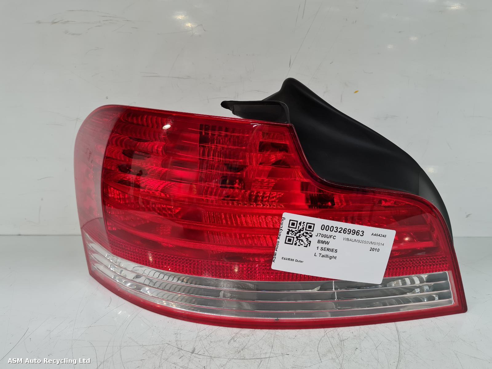 View Auto part L Taillight Bmw 1 Series 2010