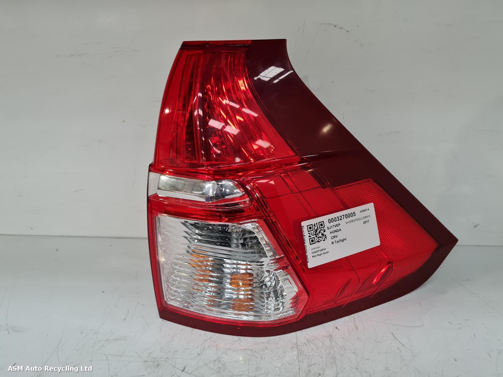 View Auto part R Taillight Honda Crv 2017