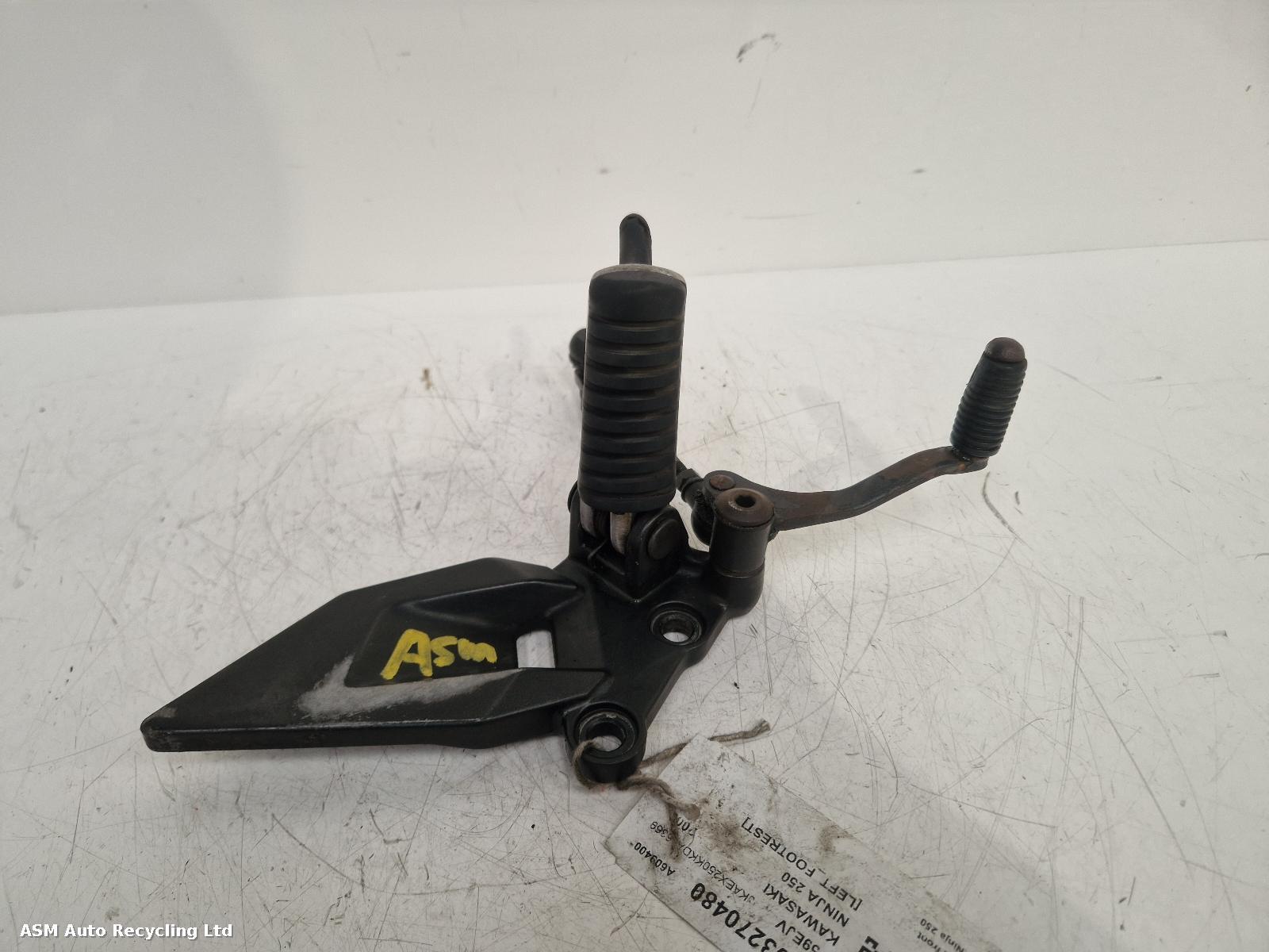 View Auto part Left Footrest Kawasaki Ninja 250 2009