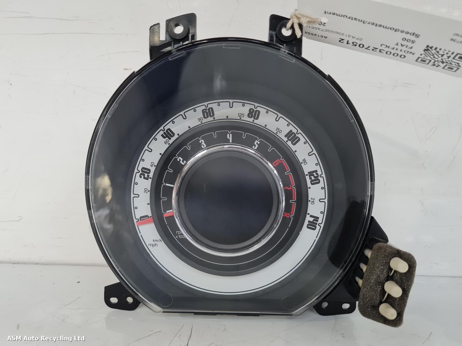 View Auto part Speedometer Fiat 500 2011