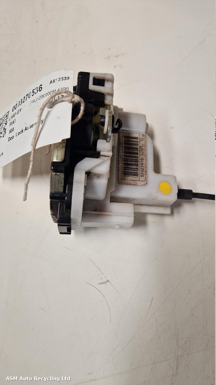 View Auto part Door Lock Assembly Fiat 500 2012