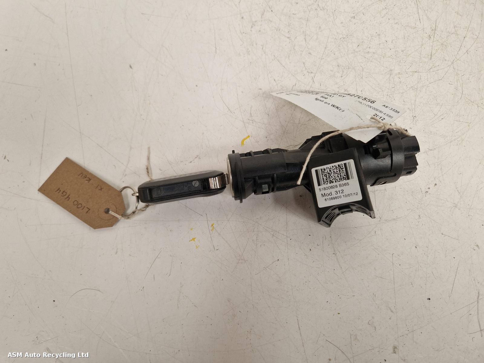 View Auto part Ignition W/Key Fiat 500 2012