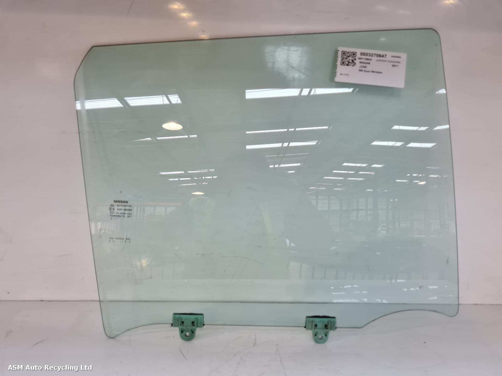 View Auto part RR Door Window Nissan Juke 2011