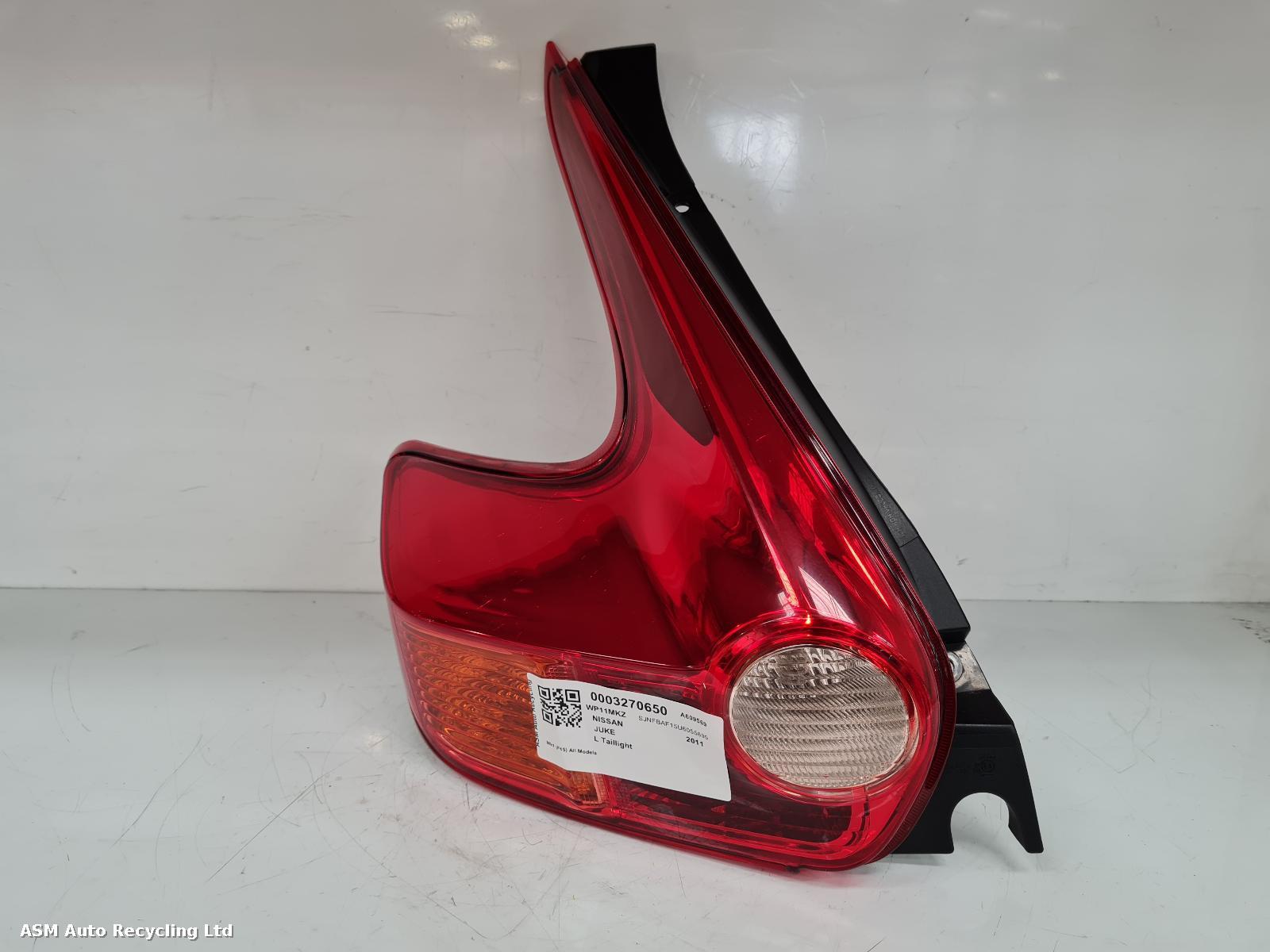 View Auto part L Taillight Nissan Juke 2011