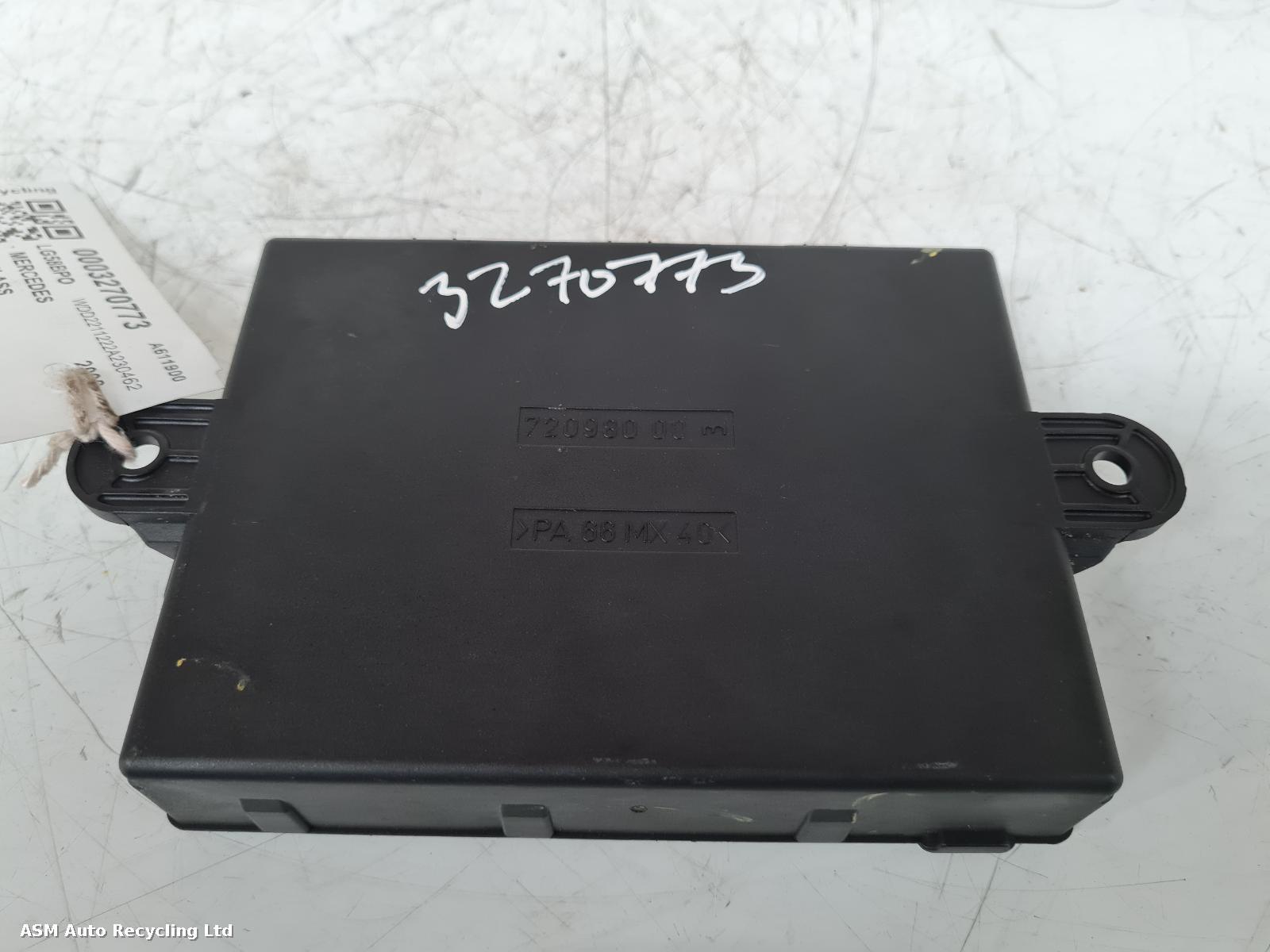 View Auto part ECU Mercedes S Class 2008