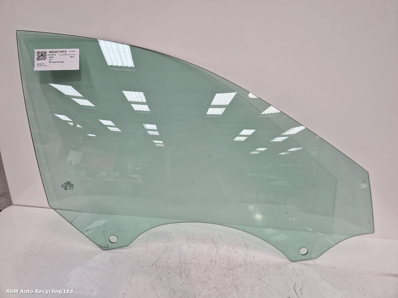 View Auto part RF Door Window Audi A3 2013