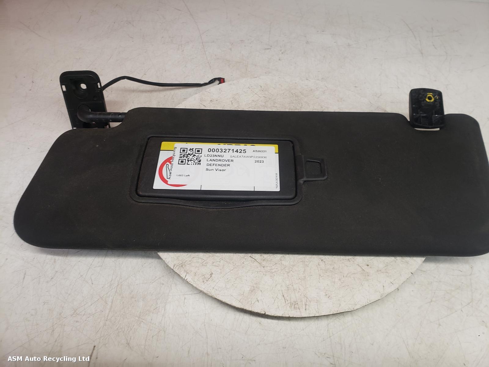 View Auto part Sun visor Land Rover Defender 2023