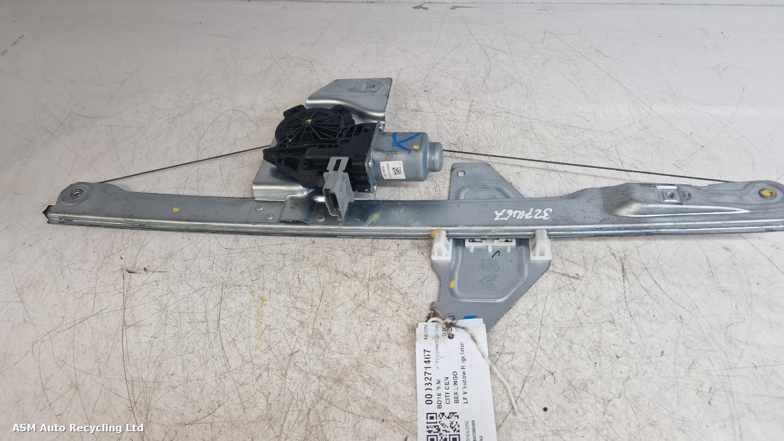 View Auto part LF Window Regulator Citroen Berlingo 2016