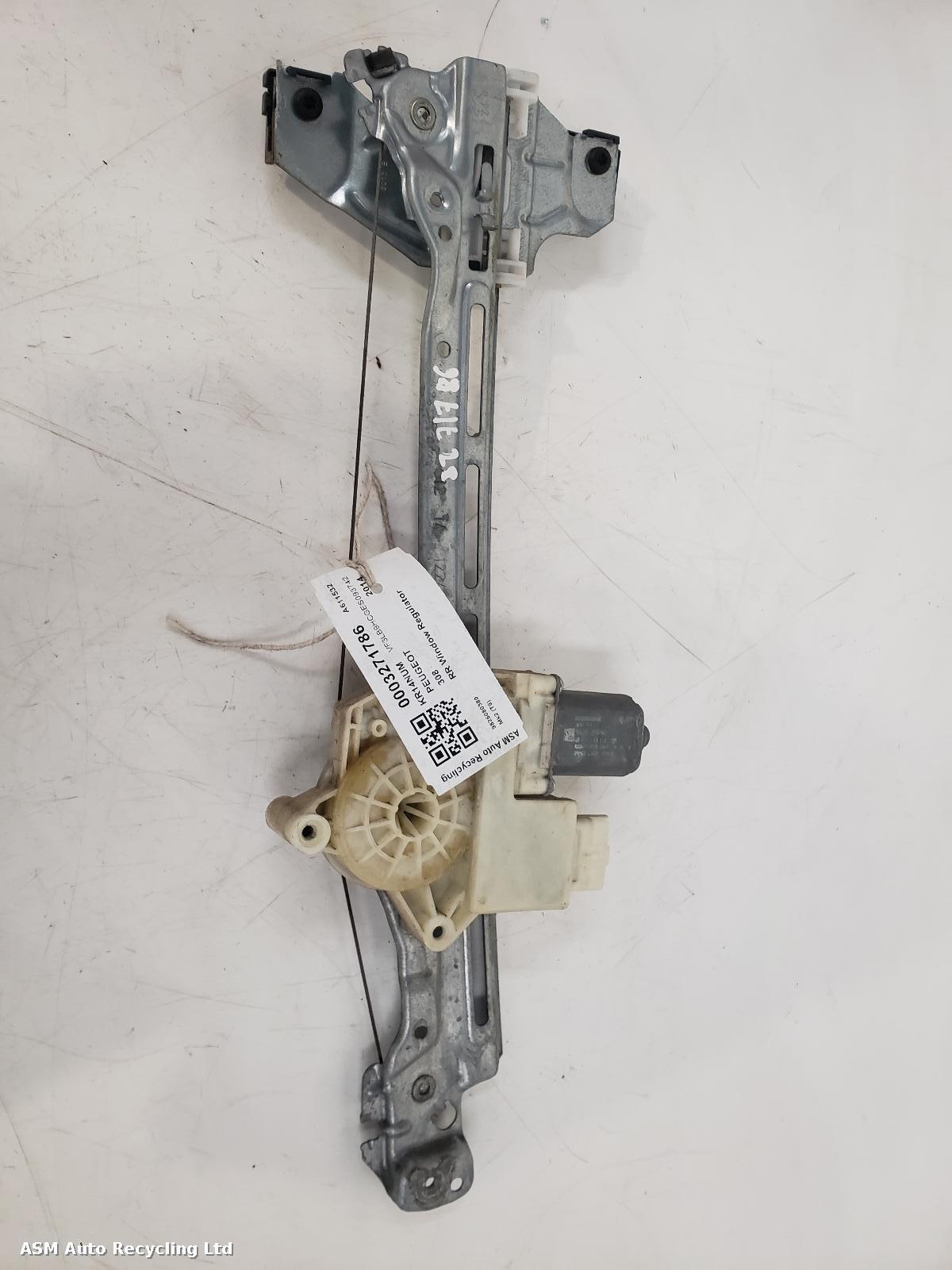 View Auto part RR Window Regulator Peugeot 308 2014