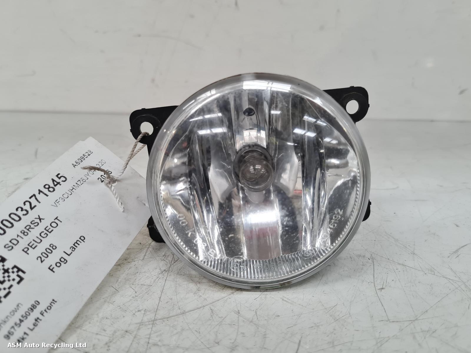 View Auto part Fog Lamp Peugeot 2008 2018