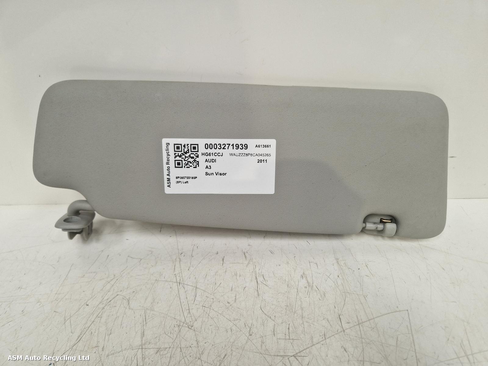 View Auto part Sun visor Audi A3 2011